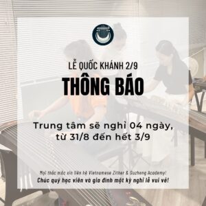 THÔNG BÁO LỊCH NGHỈ LỄ QUỐC KHÁNH NĂM 2024